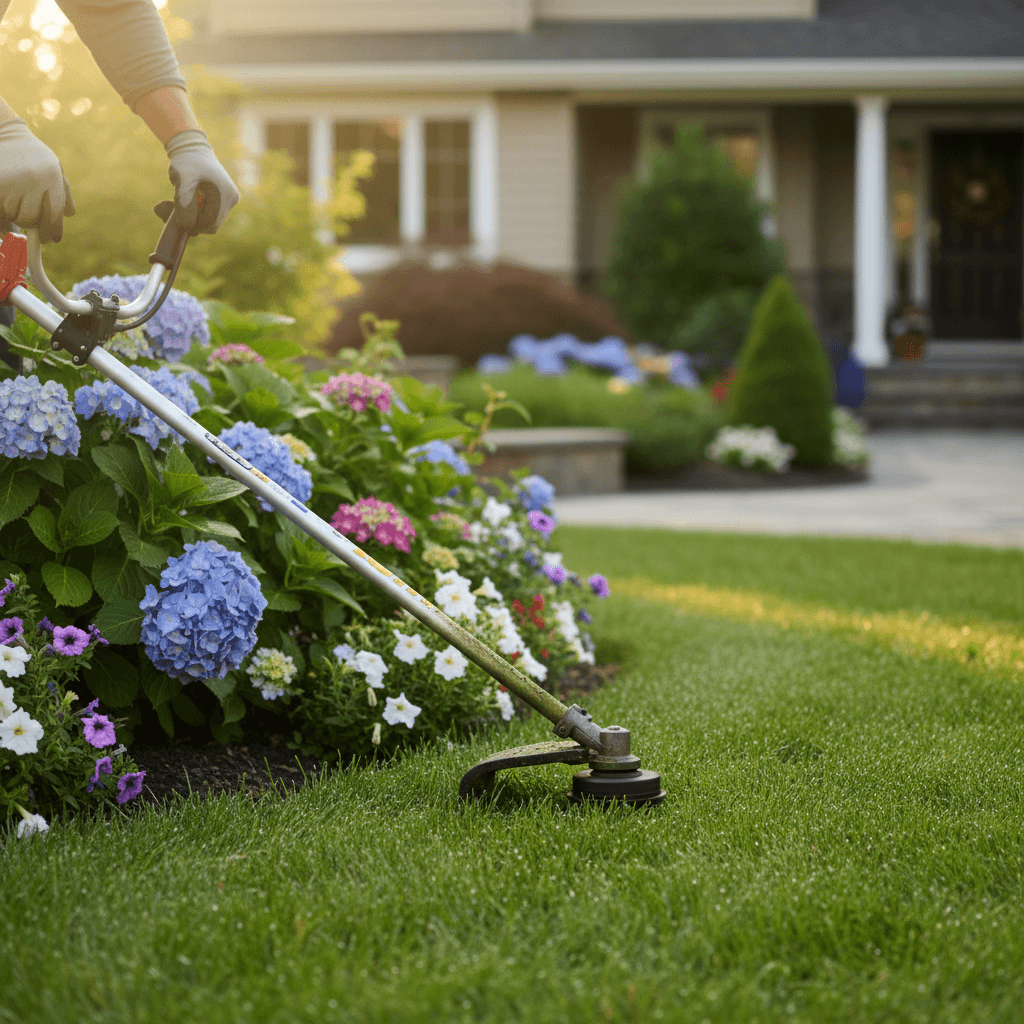 Lawn removal and soil preparation