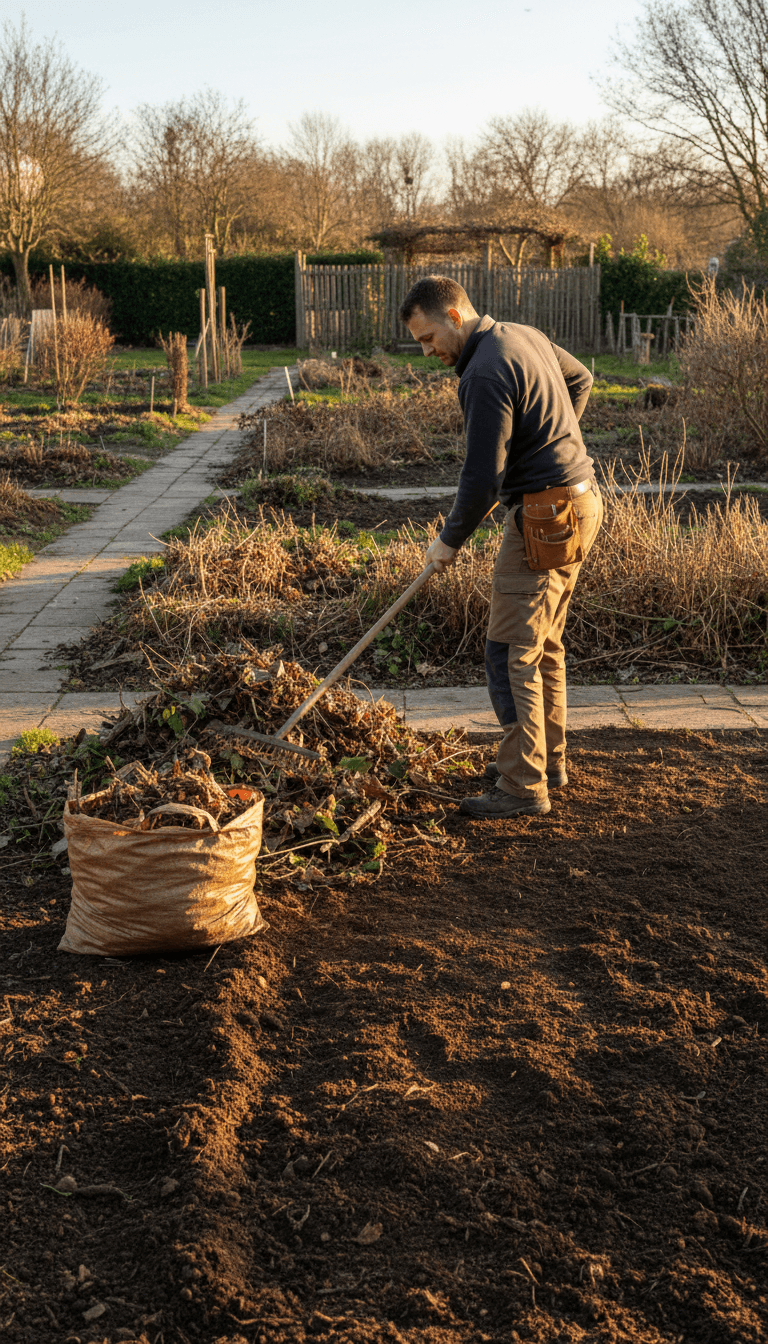 Yard maintenance and seasonal cleanup