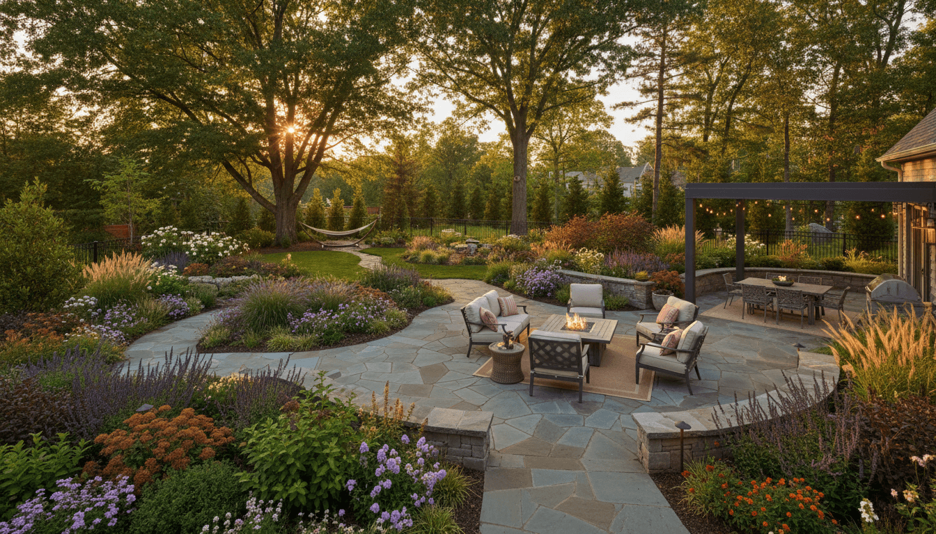 Complete backyard overhaul result